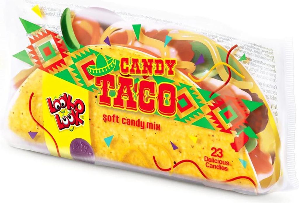 Cukríky Look-O-Look Taco 115g Obrázok produktu 