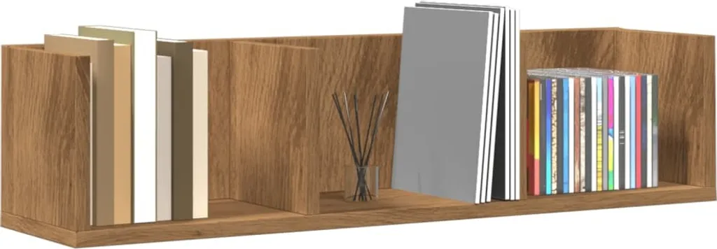 Porta CD Parete 75x18x18 cm Rovere Artisan Maison Exclusive Moderno