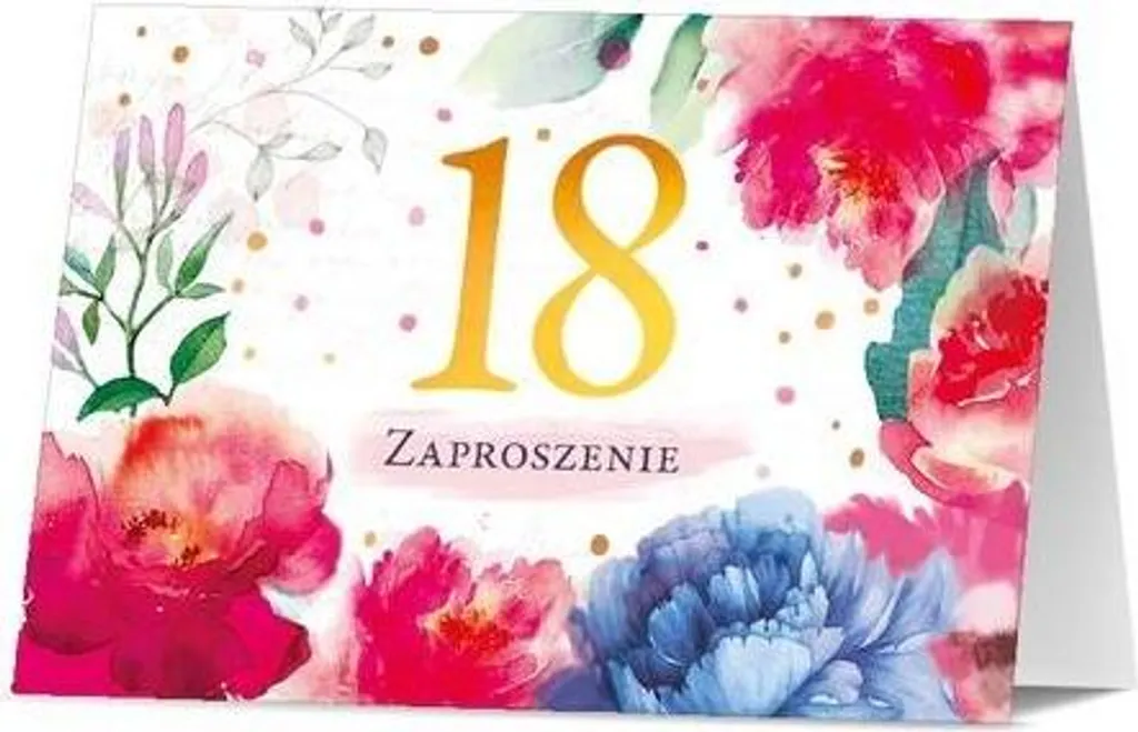 Kit 10 Inviti Compleanno 18 Anni - Pratici e Belli per Ragazzi
