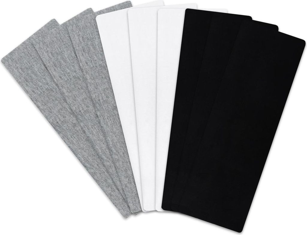 9 Stück Yoga Headbands Elastische Haarbänder Haarband Damen Produktbild 