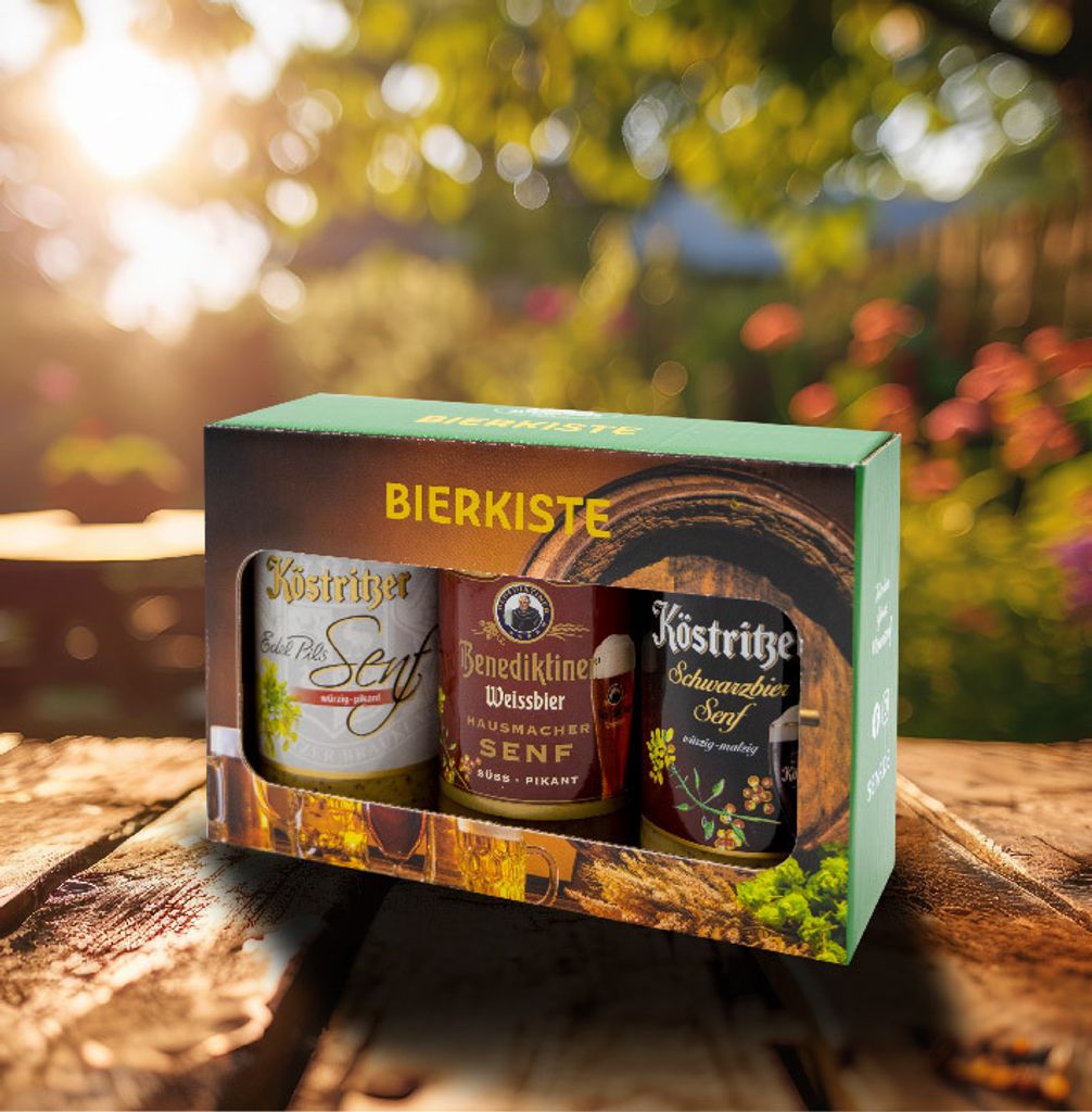 Musztarda ze skrzynki po piwie - zapakowana Zdjęcie produktu 