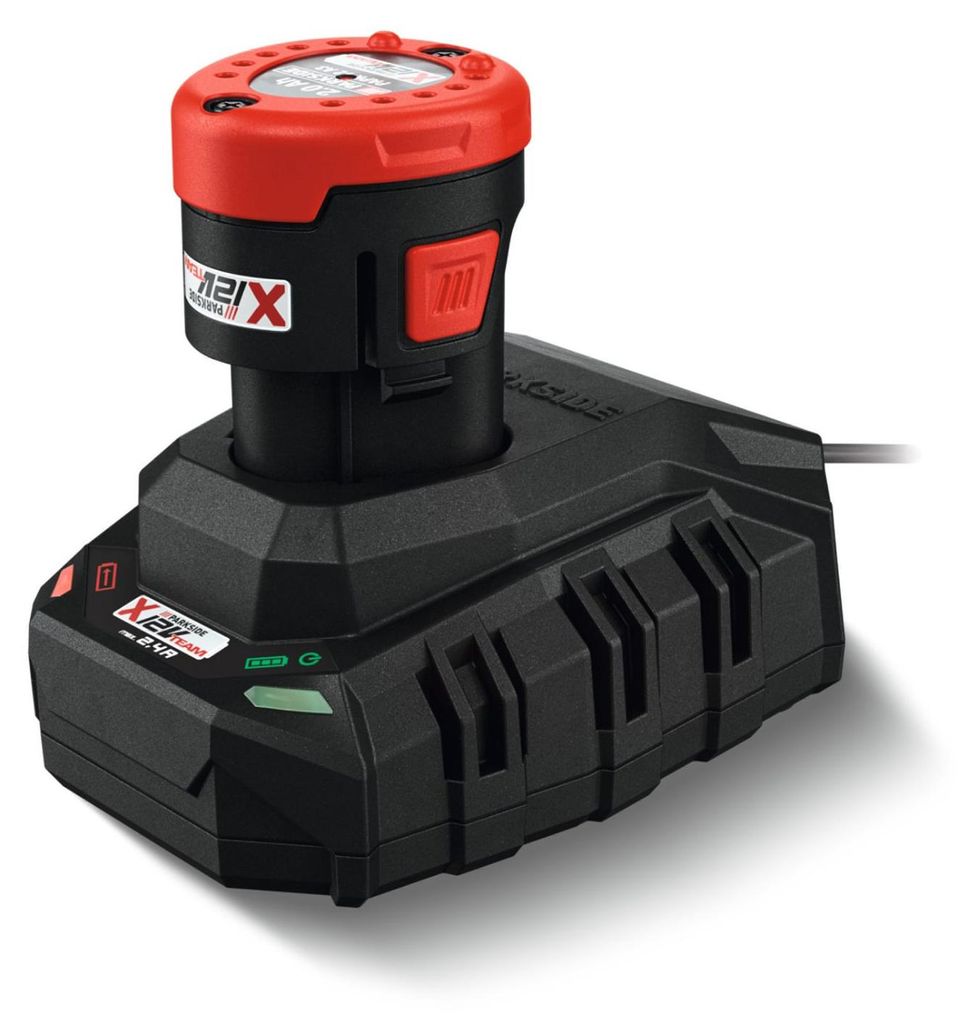 PARKSIDE 12V Akku PAPK 12 A3 und Ladegerät PLGK 12 A3 Set Produktbild 