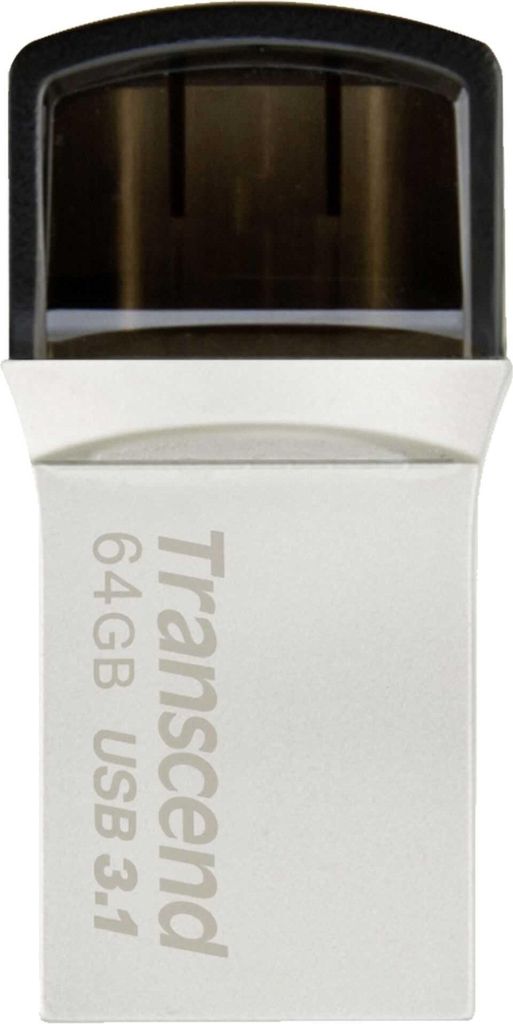 Transcend JetFlash 890S     64GB OTG USB Typ-C + USB 3.1 Produktbild 
