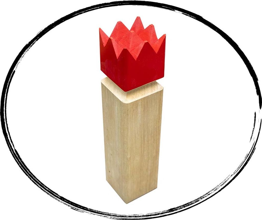 Carromco Wikinger Schach Classic, Gummibaumholz Produktbild 4
