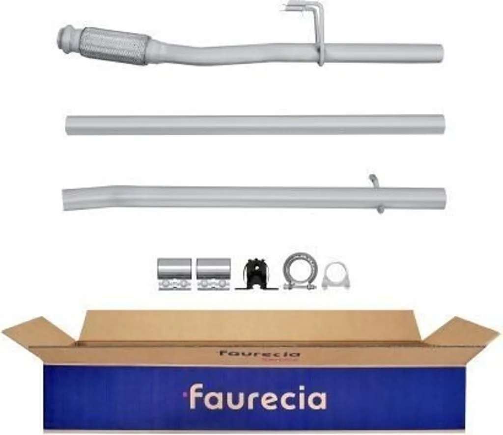 Tuyau d'échappement central HELLA 8LA 366 001-831 pour Jumpy et Expert