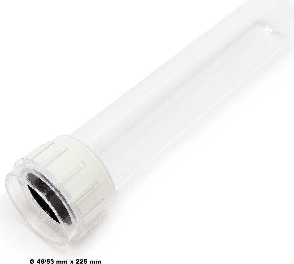 SunSun Ersatzteil für Druckteichfilter CPF-2500 Quarzrohr, Teichdruckfilter mit UVC-Lampe, effiziente Teichfilteranlage 6000 l/h