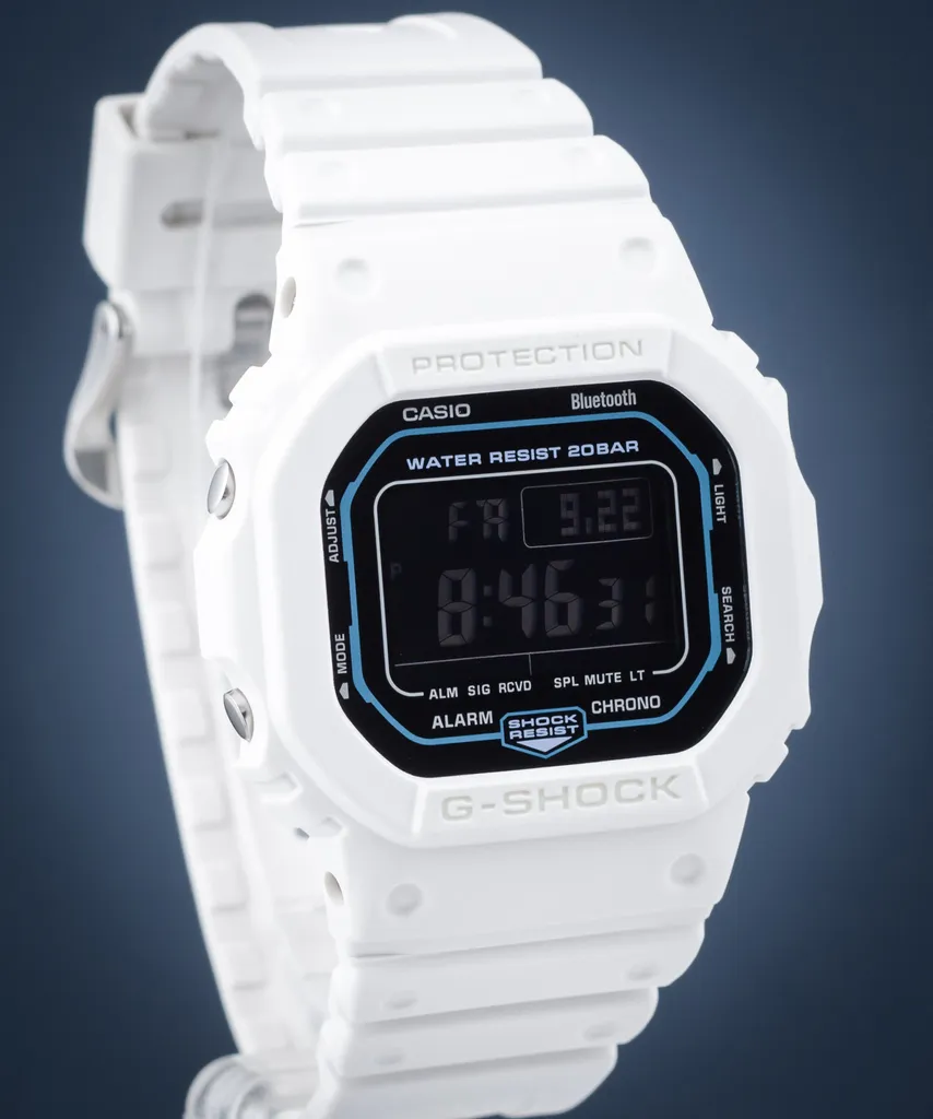 Orologio da uomo G-SHOCK DW-B5600SF-7ER bianco sportivo antiurto - 9