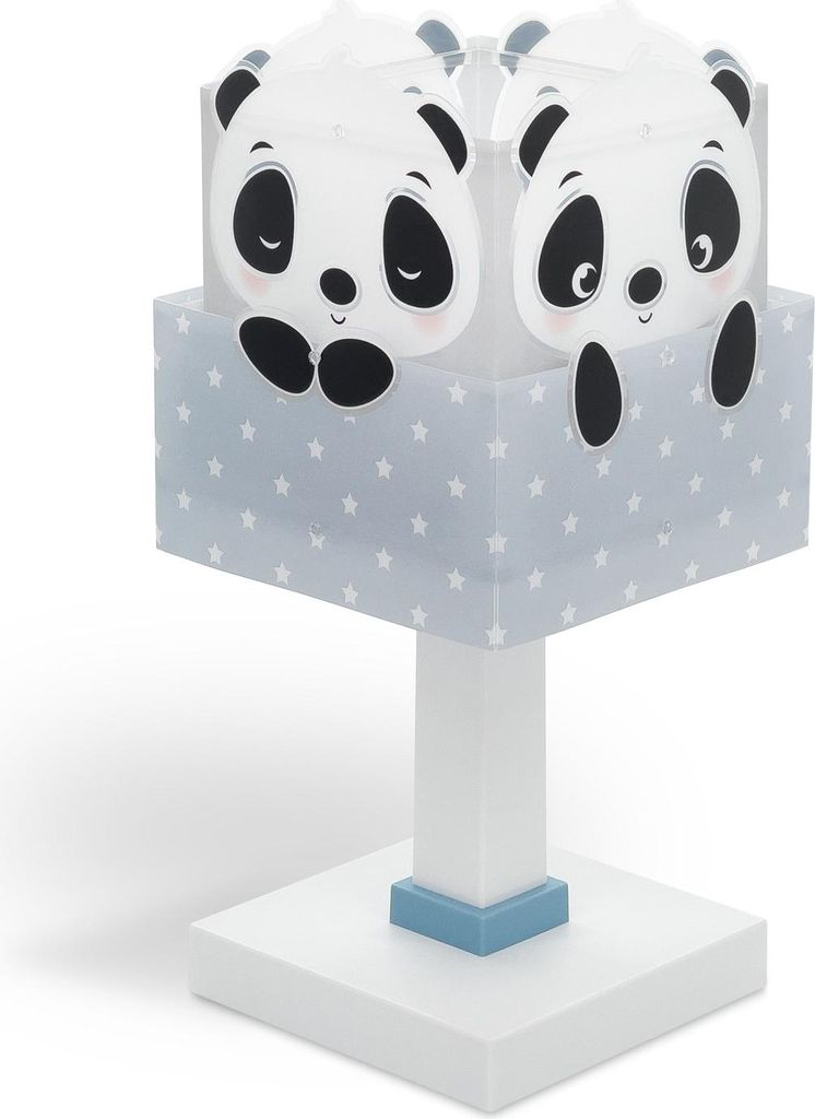 Dalber Tischlampe Panda Blau - Glow In The Dark