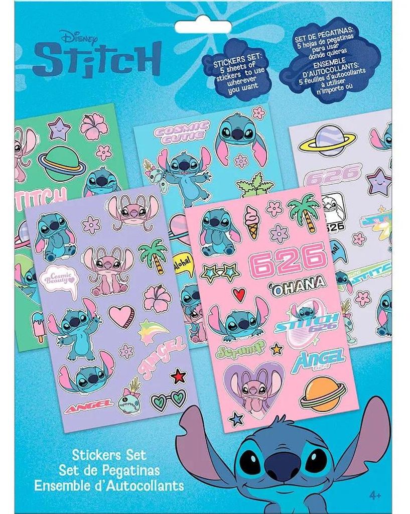 Sada nálepiek Disney Lilo a Stitch: This World – 5 hárkov Obrázok produktu 