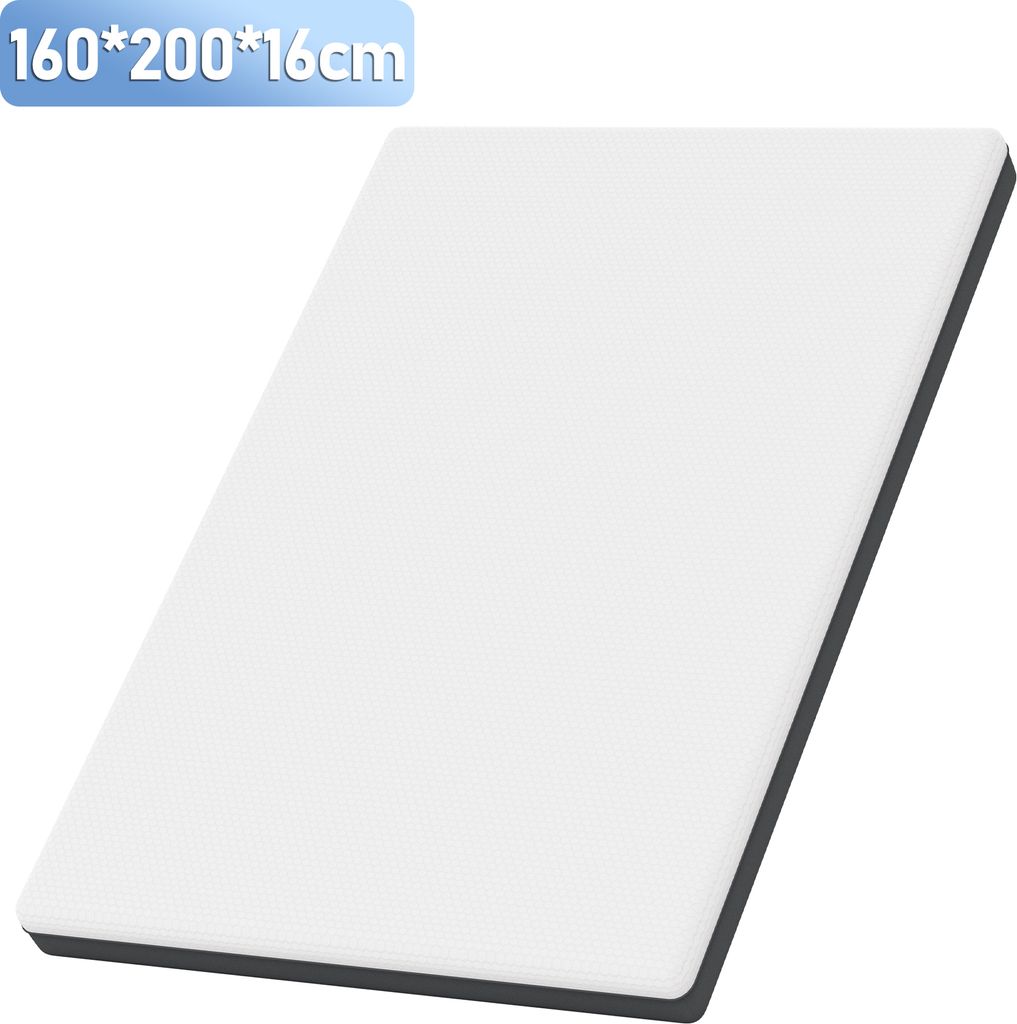 Hengda Matratze Premium Ergonomische Kaltschaummatratze 160x200x16 cm saugstark hohe Atmungsaktivität H3 Abbau von körperlichem Stress