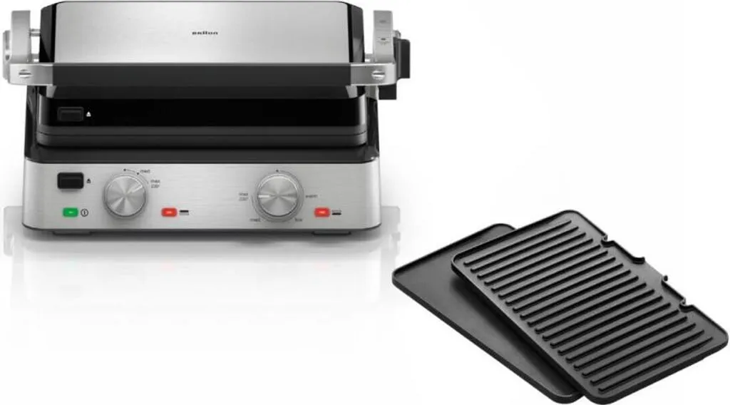 Finissez-en avec la Cuisson Inégale : Grill Braun CG7020 Haute Précision