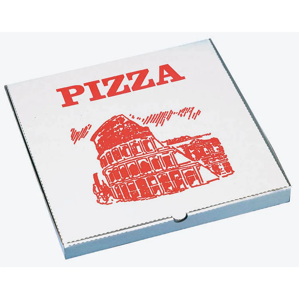 Boîte pizza rigide 30x30 cm PAPSTAR : finissez-en avec les pâtes molles
