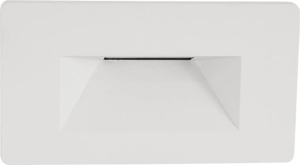 Nova Luce LED apparecchio da incasso per esterni Cove, Variante: 1,5 W LED, altezza 77 mm, larghezza 140 mm