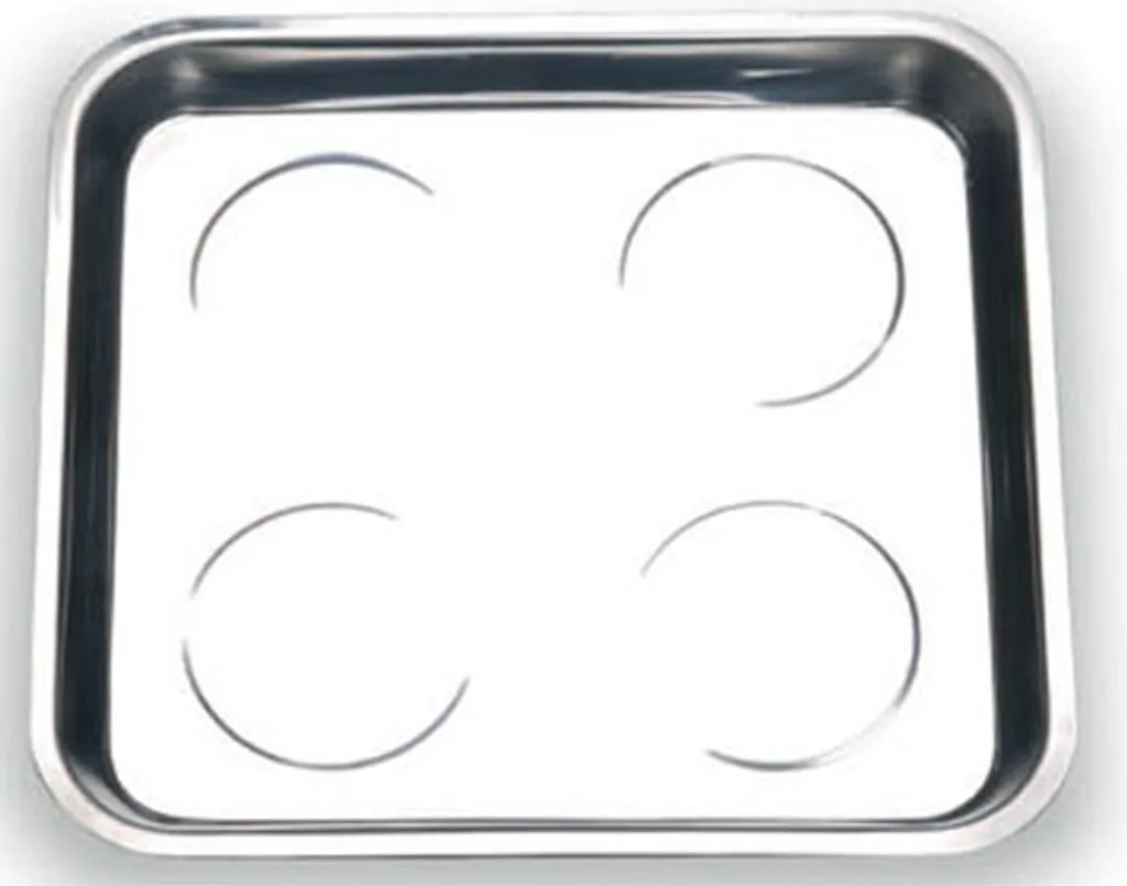 Plateau magnétique INOX XXL 29x26 cm - Support adhésif pour outillage