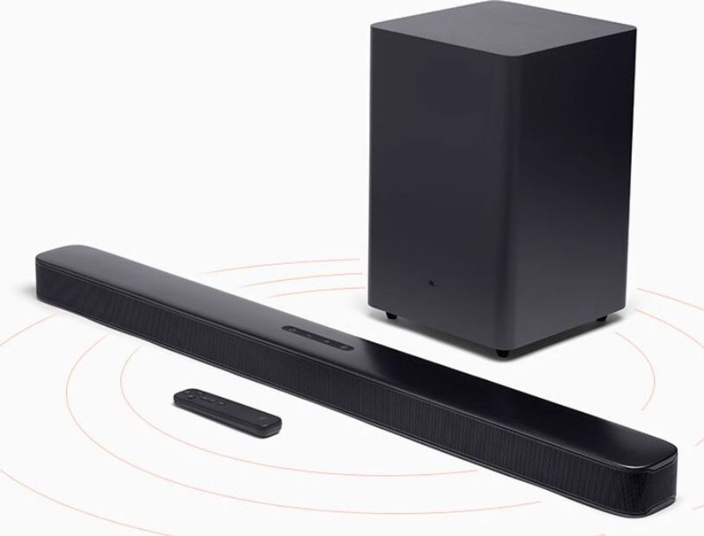 JBL BAR 2.1 Deep Bass, 2.1 Kanäle, 300 W, Dolby Digital, Produktbild 