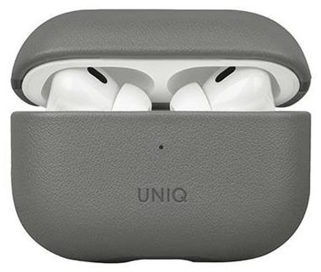 UNIQ Etui Lyden DS für AirPods Pro 2. Generation (2022/2023) grau-schwarz/Charcoal Grey-Black