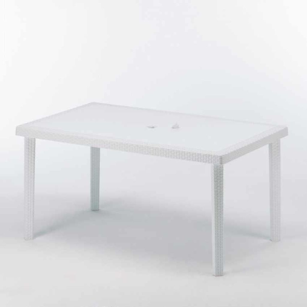 Grand Soleil Boheme Poly Rattan rechteckiger Tisch 150x90 - Produktbild 