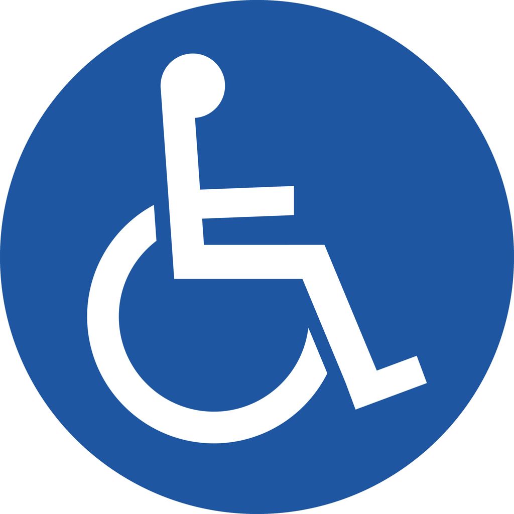 Exacompta Hinweisschild PP nicht selbstklebend Parkplatz 30 cm Blau 67113E