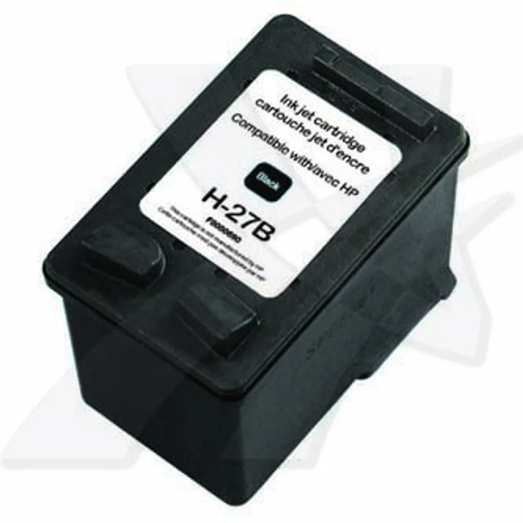 Consommable d'impression noir UPrint HP 27 pour une bureautique fluide - 2