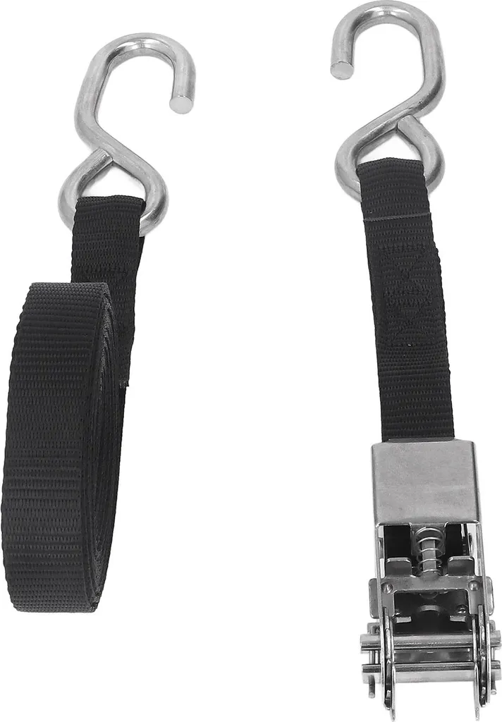 Sangle d'arrimage à cliquet 5m pour moto et bateau avec boucles en inox