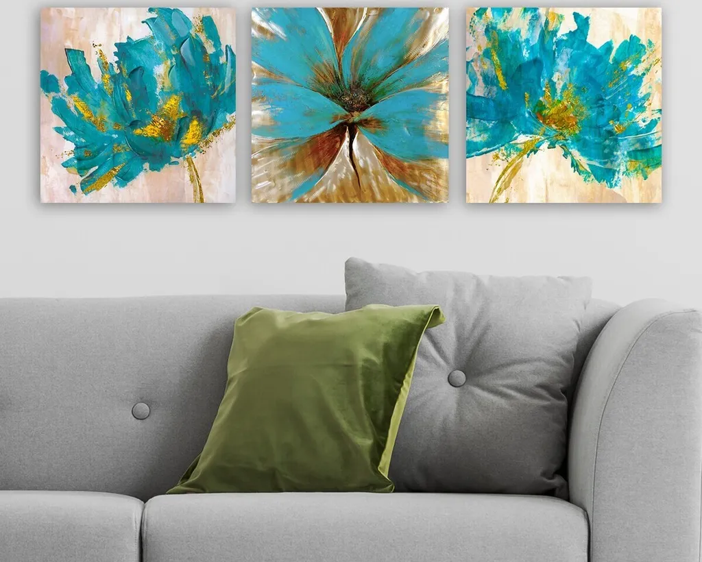 Wallity, 3P5778- RMY1108, Quadro colorato, Quadro su tela, 90 x 30 cm, 100% tela