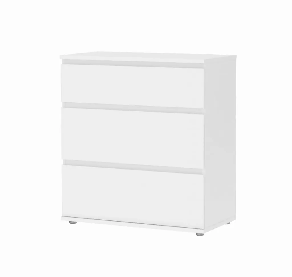 Commode NOVA Buffet Sideboard Blanc - Meuble de Rangement Design Épuré - 9