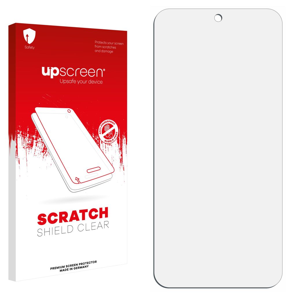 upscreen Schutzfolie für Vivo iQOO Z11x Displayschutz Displayschutzfolie Folie Klar Transparent
