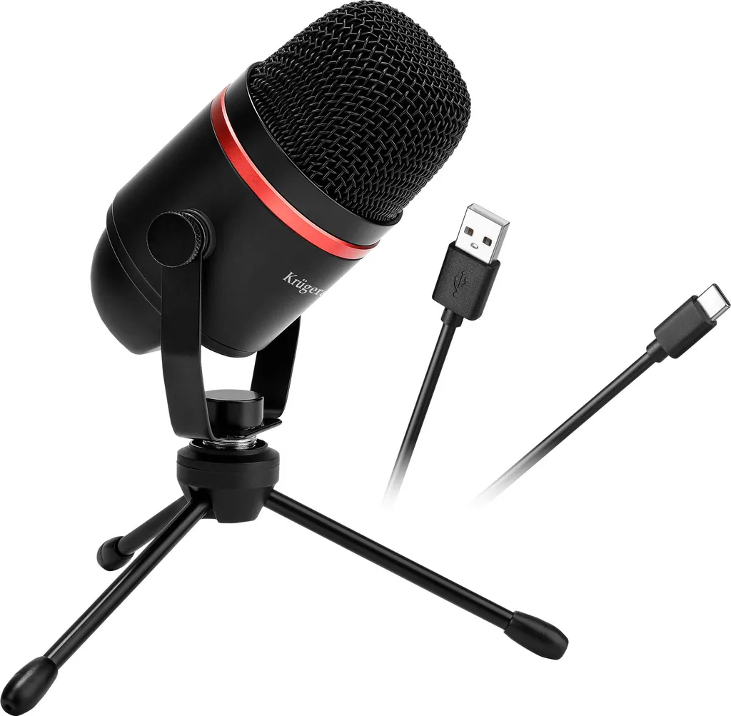 Kruger&Matz Warrior GV-200: Il Microfono USB per Vlogger e Creativi