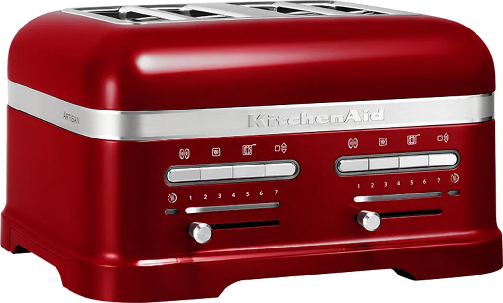 KitchenAid Artisan 4 Rouge Caramel : Grille-pain 5KMT4205ECA Haut de Gamme