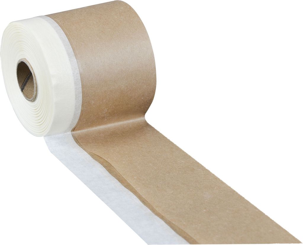 Papier mit Klebeband 10 cm x 20 m Produktbild 