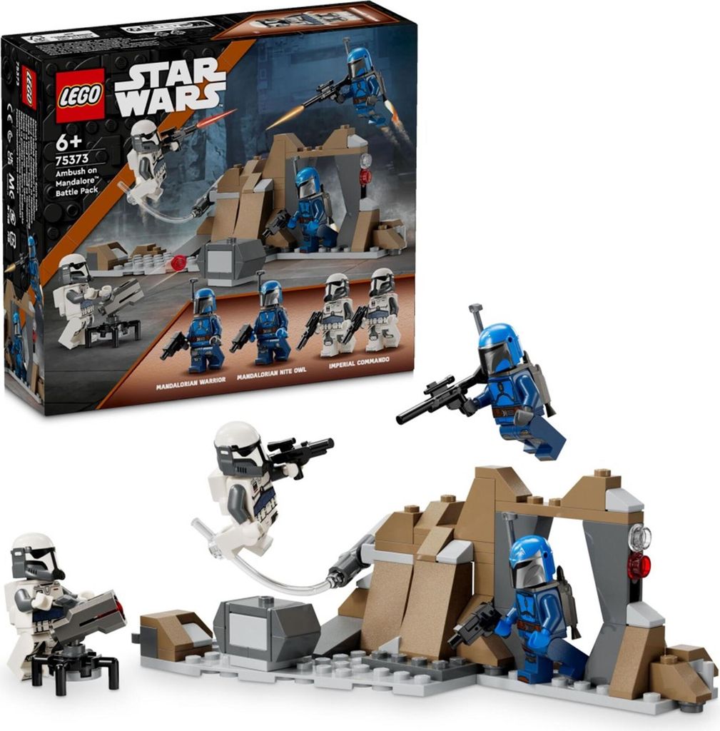 LEGO Star Wars Bitevní balíček přepadení na Mandaloru, Sada Obrázek produktu 