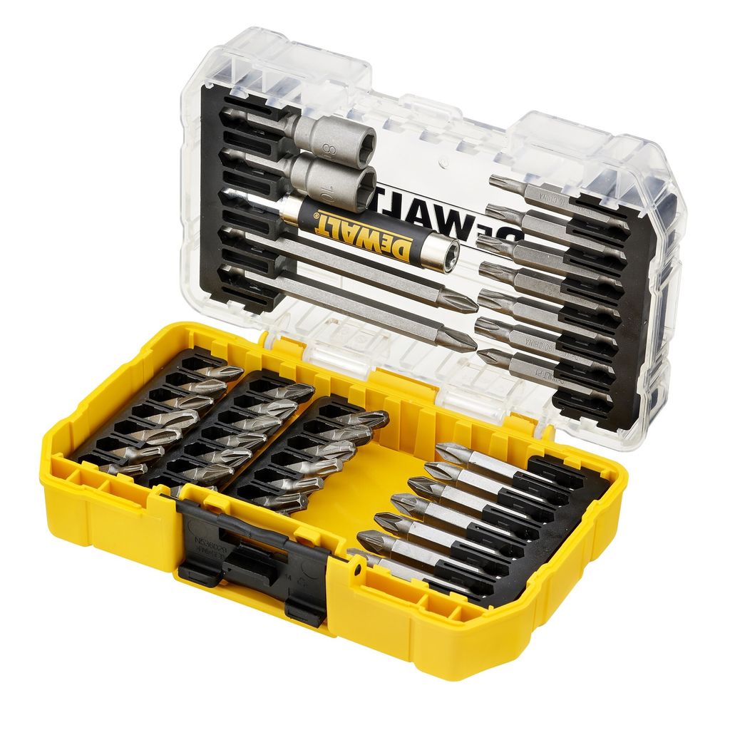 DeWALT Bit-Set DT70702, Philips, Pozidrive, Innensechsrund, Produktbild 