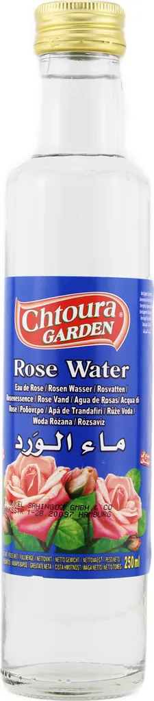 Chtoura Garden Rose Water 250ml - Uso Alimentare e Cosmetico - 3