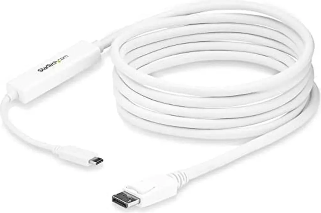 StarTech CDP2DPMM3MW Cavo USB C DisplayPort 3m 4K 60Hz Bianco