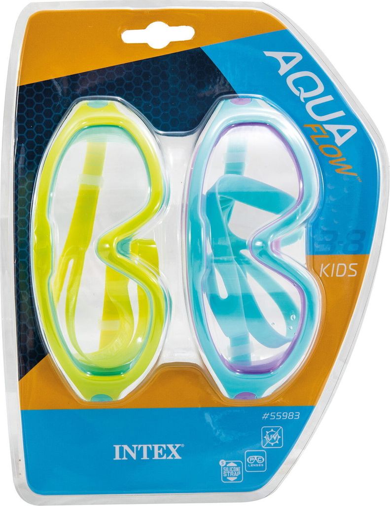 Intex Tauchermasken 2er Pack Kids Swim Mask 3 bis 8 Jahre Produktbild 