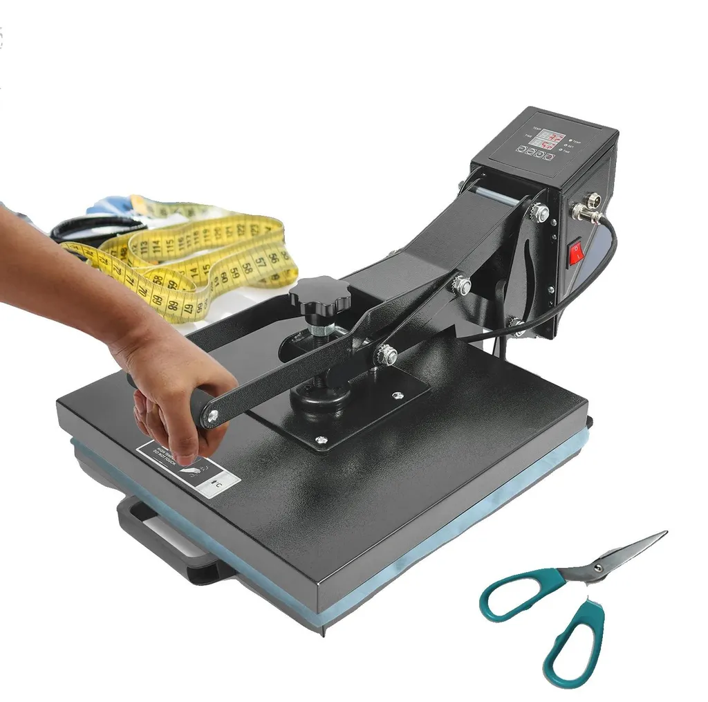 Presse à chaud électrique 38x38 cm 1400W en fer Pro-S15