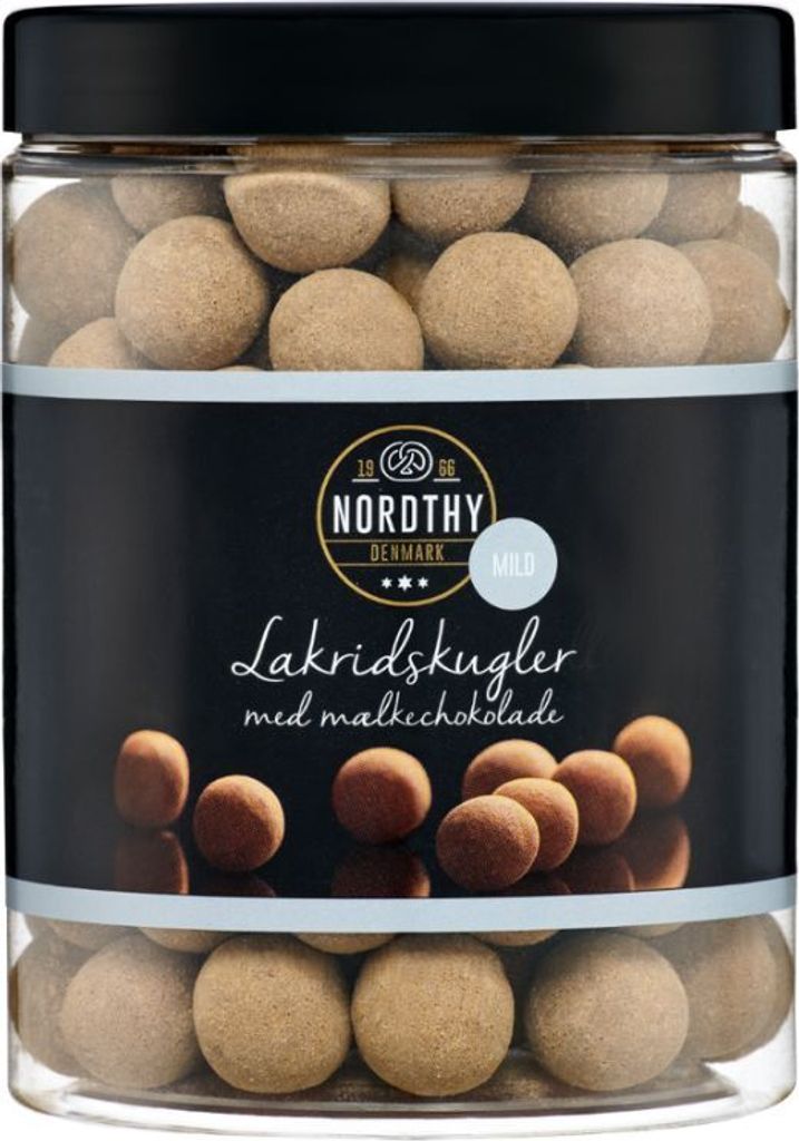 Nordthy Lakritzkugeln Mild 600g Produktbild 