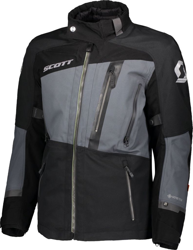 Scott Priority GTX Damen Motorrad Textiljacke, schwarz/grau, 42