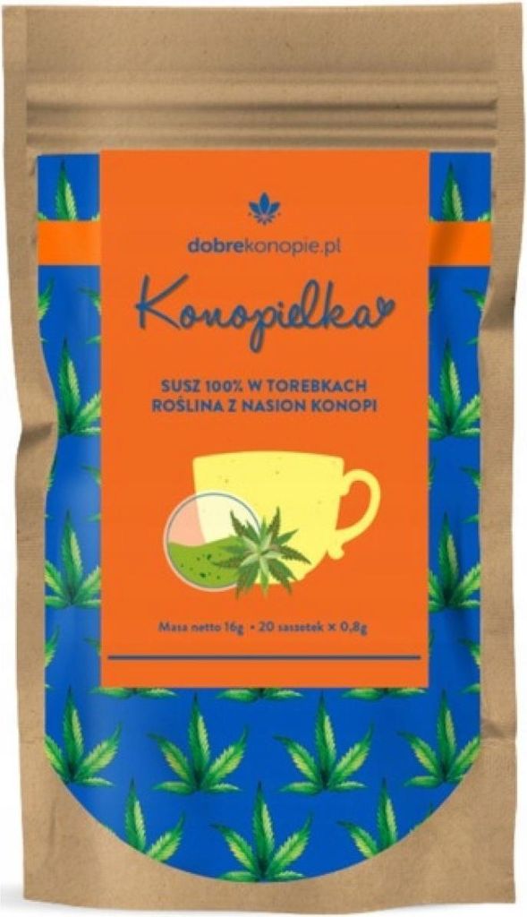 Konopielka Susz 100% w torebkach Roślina z nasion konopi 20 Zdjęcie produktu 