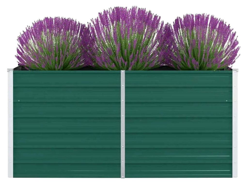 Hochbeet 160x80x77cm aus verzinktem Stahl