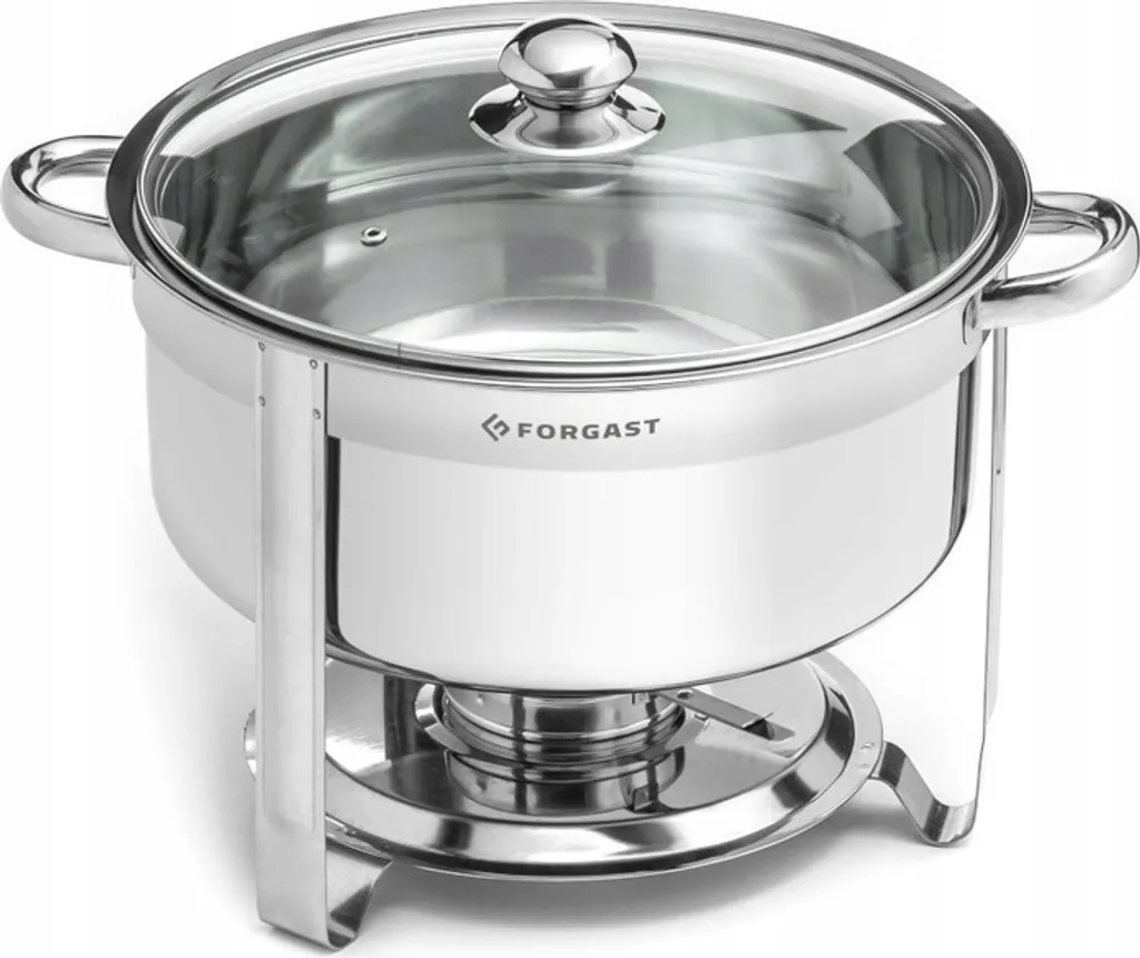 Chauffe-plats pour service traiteur 7,5L avec brûleurs autonomes
