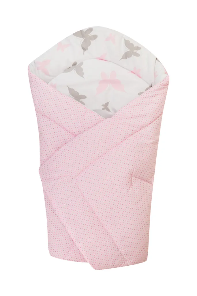 Évitez les réveils de bébé avec l'enveloppe rapide réversible rose