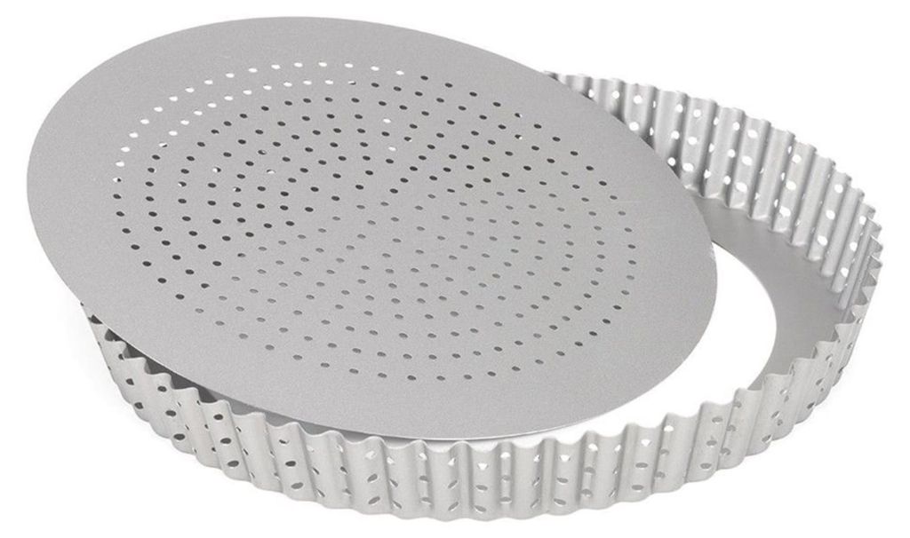 Patisse teglia per quiche forata con fondo removibile 24cm Immagine del prodotto 