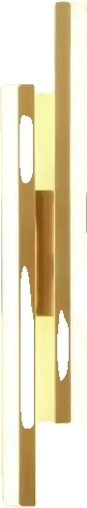 Moderna lampada da parete a LED, dimmerabile con 3 opzioni di colore, adatta a varie applicazioni, oro destro, 3 colori modificabili, 50 cm 8 cm