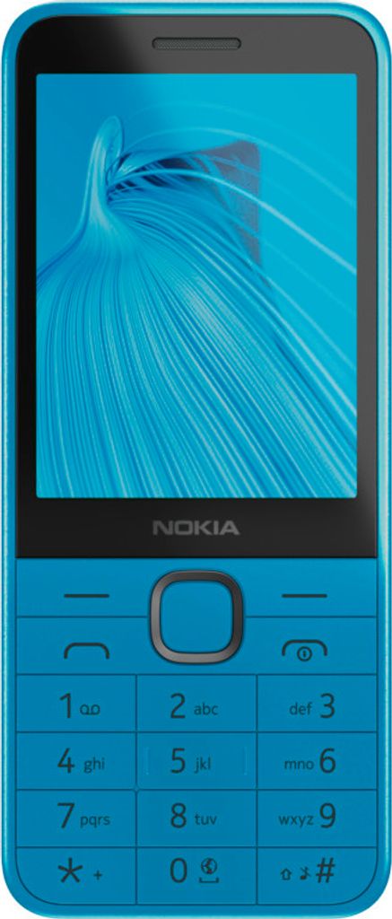 Nokia 235 4G mit Netzteil Blue Produktbild 