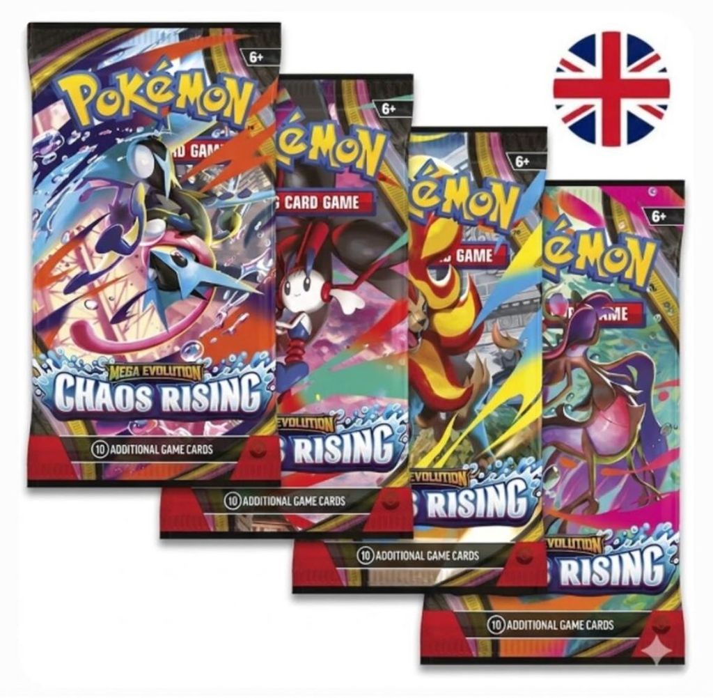 Pokémon TCG Chaos Rising uitbreidingsset Productafbeelding 