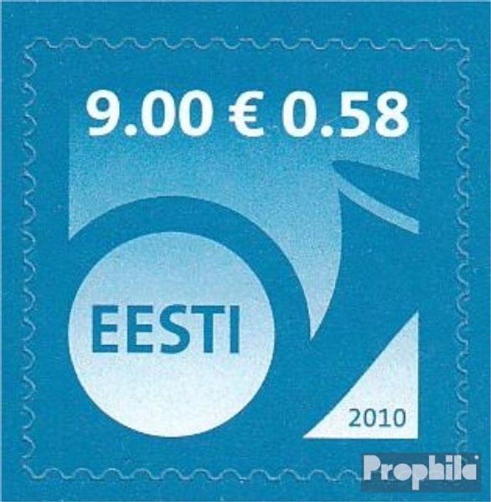 Briefmarken Estland 2010 Mi 656 (kompl.Ausg.) postfrisch Posthorn