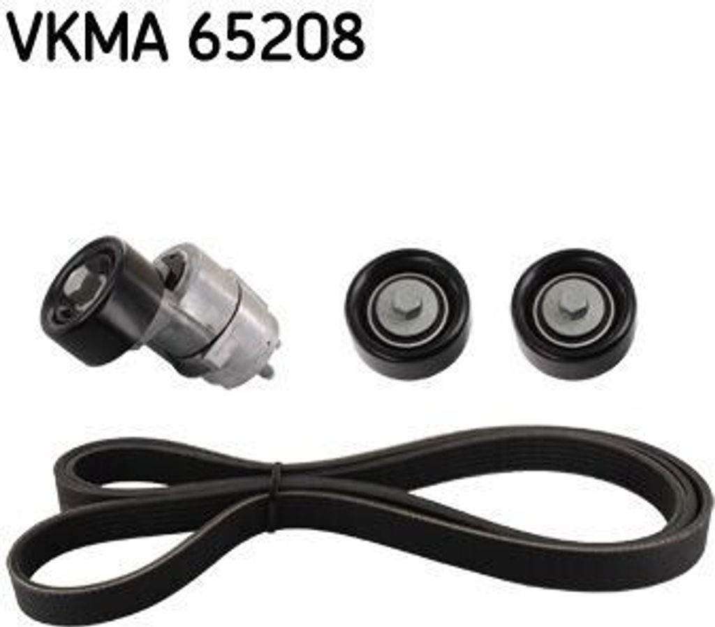 SKF VKMA 65208 Keilrippenriemensatz für HYUNDAI SANTA FÉ II (CM)