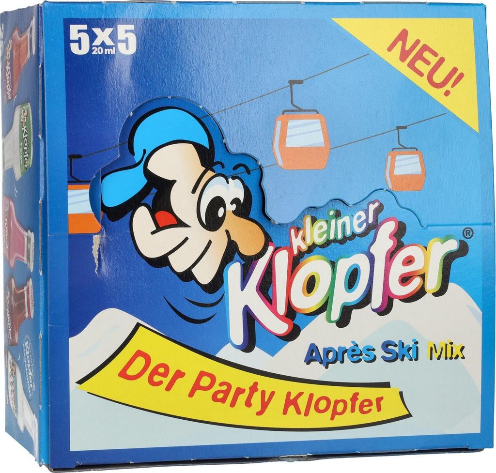 Kleiner Klopfer Après Ski Mix 16,4% Vol. 25x0,02l Image du produit 