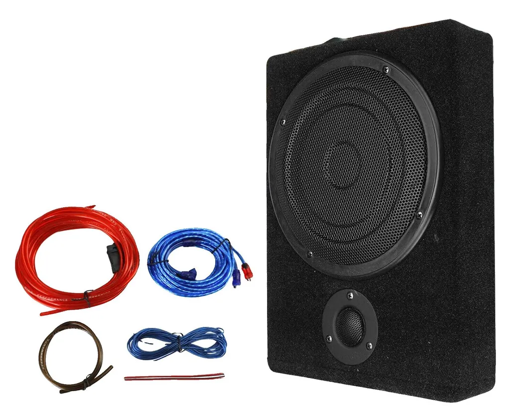 Subwoofer Voiture 8 Pouces pour Basses Puissantes - Système Audio 12V 600W